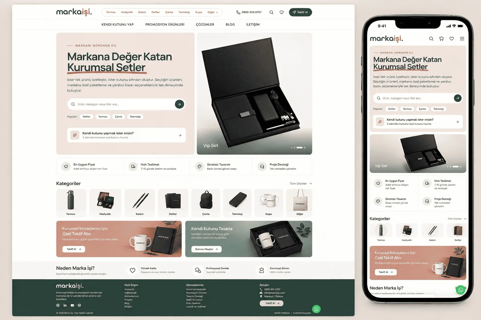 Promosyon Ürünleri Yazılımı